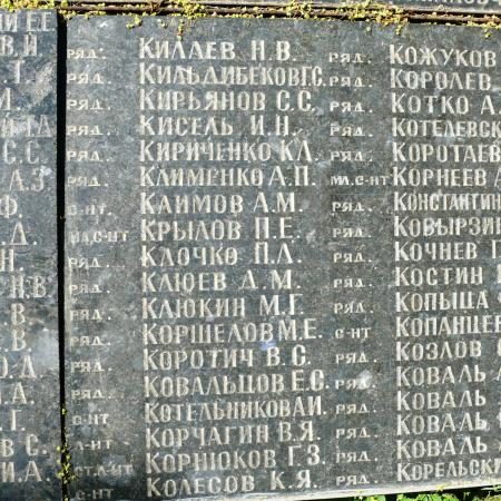 Братская могила в с. Малый Букрин Мироновского района