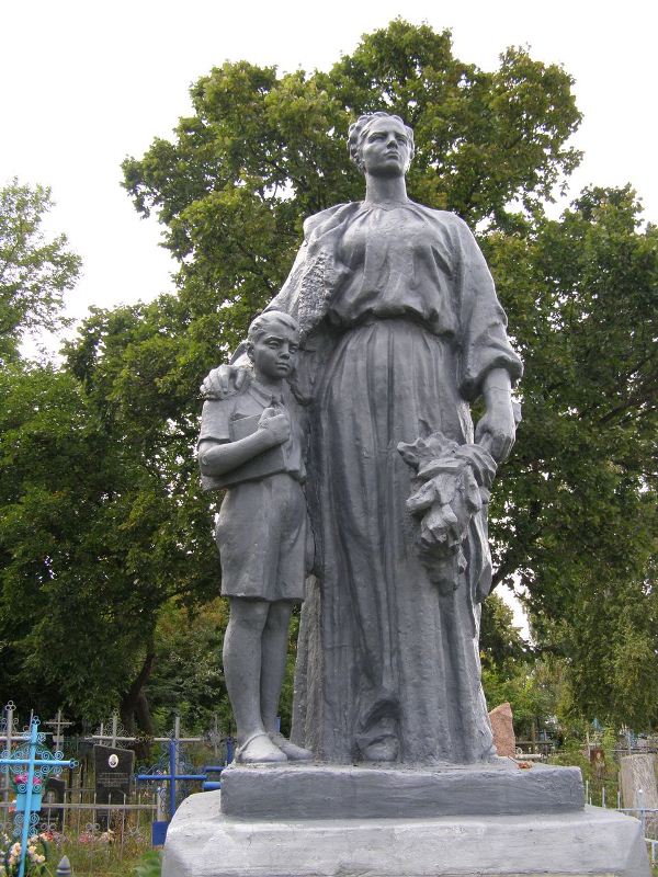 Братская могила на кладбище с. Плиски Борзнянского района