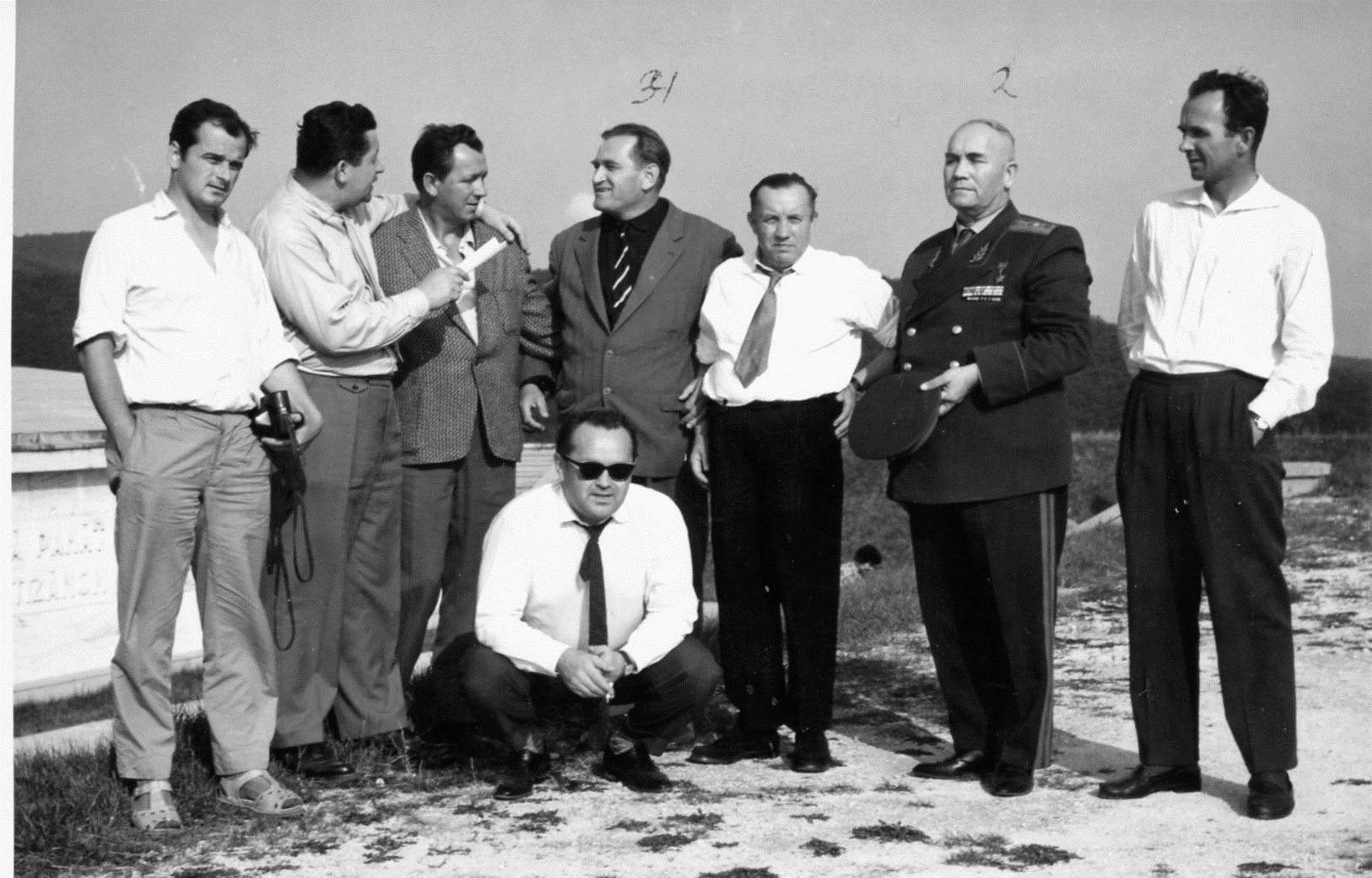 Константин Попов и Михаил Наумов в Чехословакии, 1964 г.