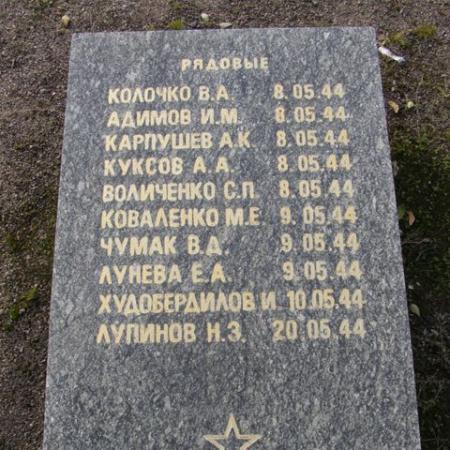 Воинское кладбище в парке им. 40-летия освобождения Днепропетровска