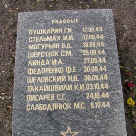 Воинское кладбище в парке им. 40-летия освобождения Днепропетровска