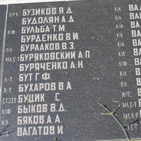 Братское кладбище защитников Севастополя 1941-1944 гг., ул. Пожарова, городское кладбище