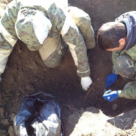 Военно-поисковая экспедиция вахта памяти «Ак-Монай-2015»