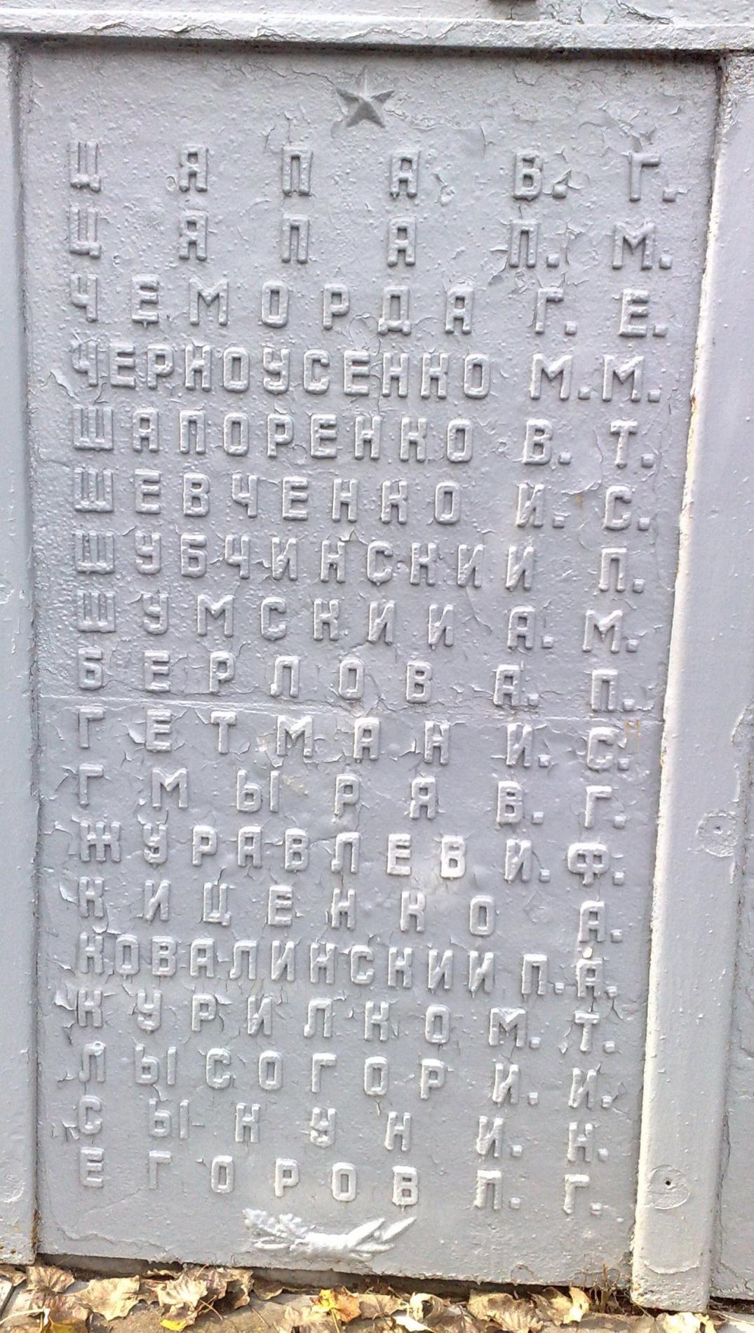 Памятник заводчанам у проходной Новгородского машиностроительного завода