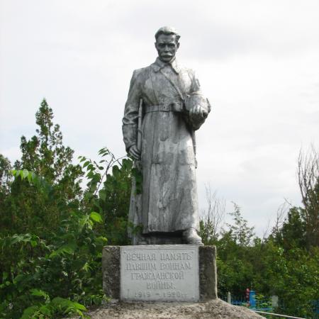 Аскания-Нова, памятник Воинам Гражданской Войны