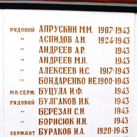 Братская могила в пгт. Дымер Вышгородского района