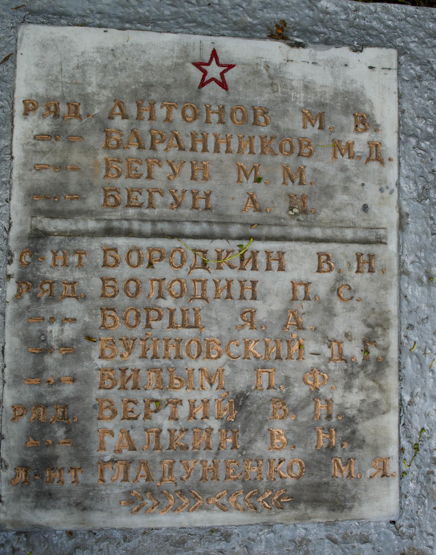 Братская могила на кладбище в с. Синяк Вышгородского района