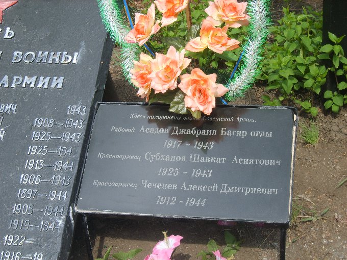 Братская могила в с. Новоандреевка Новгородковского района