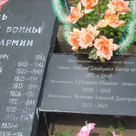 Братская могила в с. Новоандреевка Новгородковского района