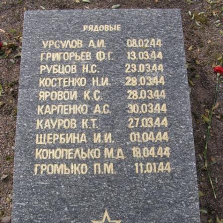Воинское кладбище в парке им. 40-летия освобождения Днепропетровска