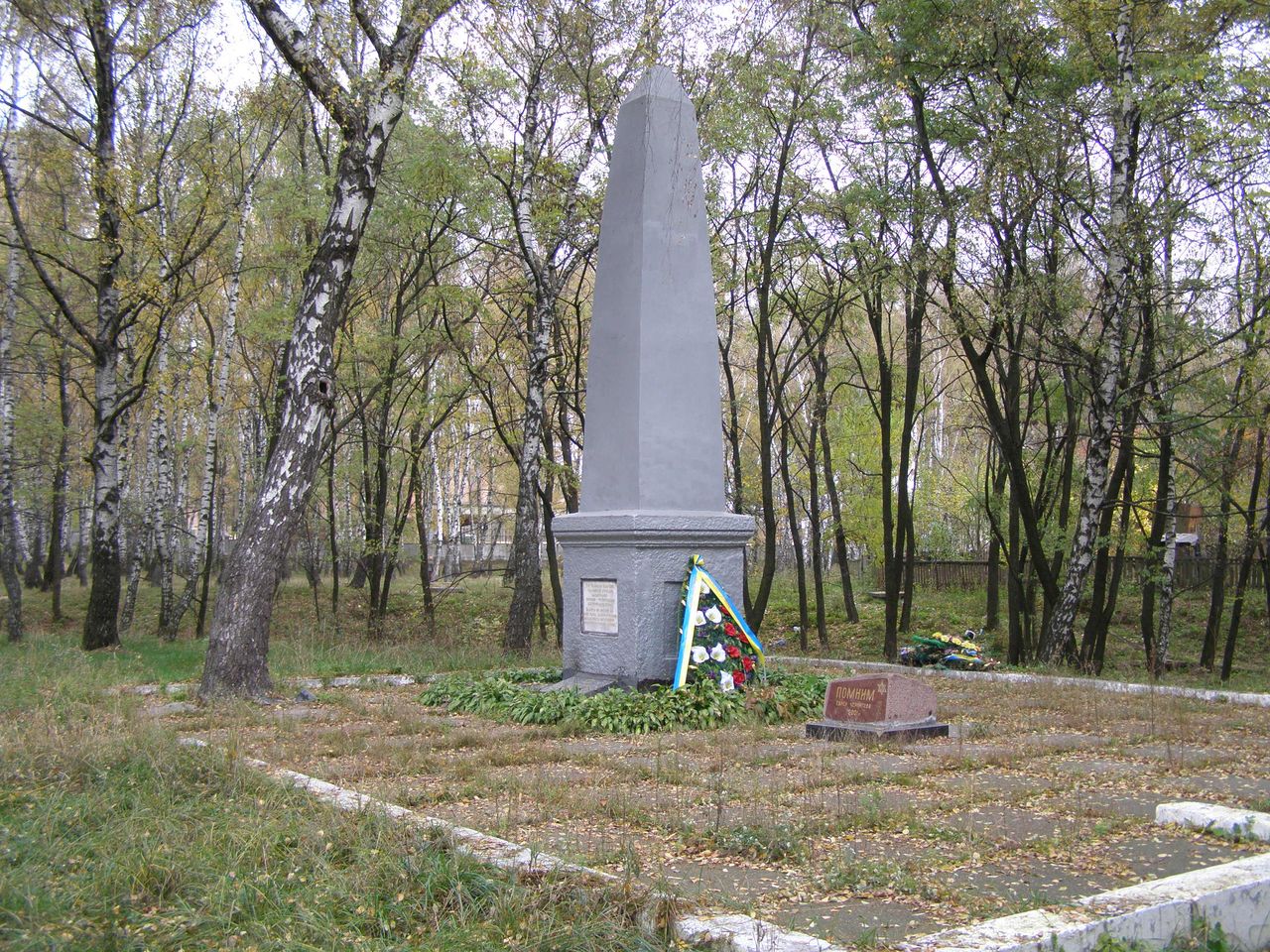 Урочище Березовый Ров, Братская могила мирных жителей