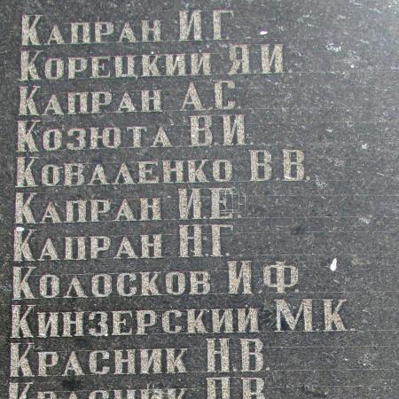 Братская могила Воинов ВОВ с. Старомихайловка Марьинского района Донецкой области