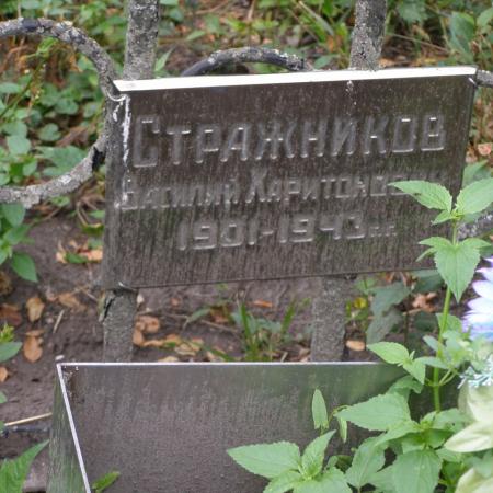 Могила партизан, братьев Стражниковых