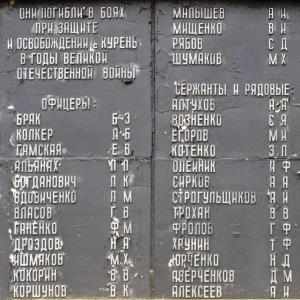 Братская могила в с. Курень Бахмачского района