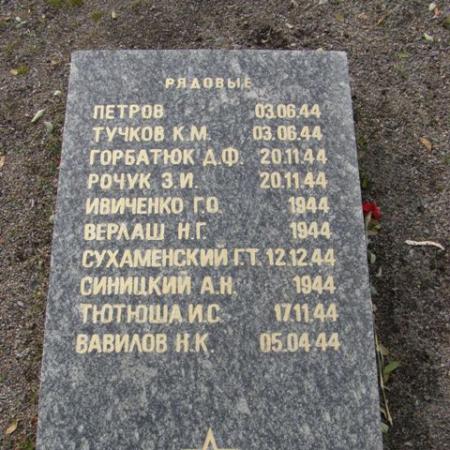 Воинское кладбище в парке им. 40-летия освобождения Днепропетровска