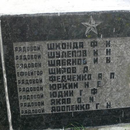 Братская могила в селе Сычовка Вышгородского района