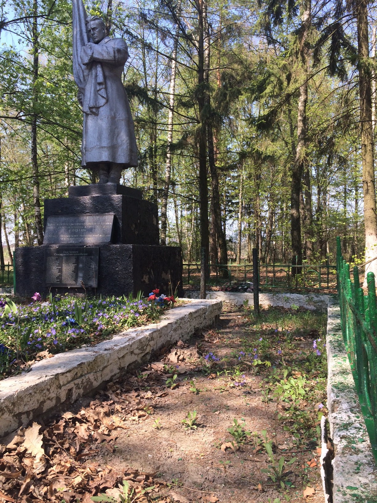 Братская могила в с. Лесовичи Вышгородского района