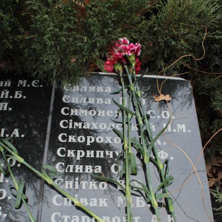 Братская могила в с. Страхолесье Иванковского района