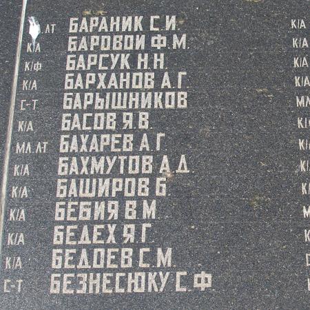 Братское кладбище защитников Севастополя 1941-1944 гг., ул. Пожарова, городское кладбище
