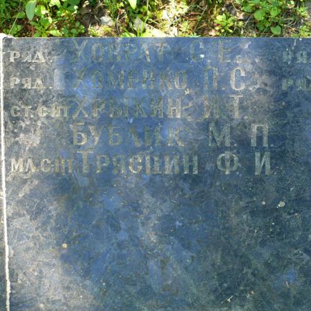 Братская могила в с. Ромашки Мироновского района