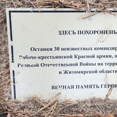 Братская могила в с. Пилява Вышгородского района