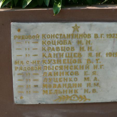 Братская могила в селе Демидов Вышгородского района