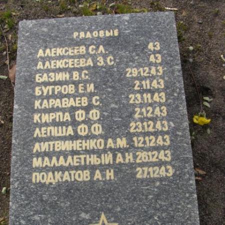 Воинское кладбище в парке им. 40-летия освобождения Днепропетровска