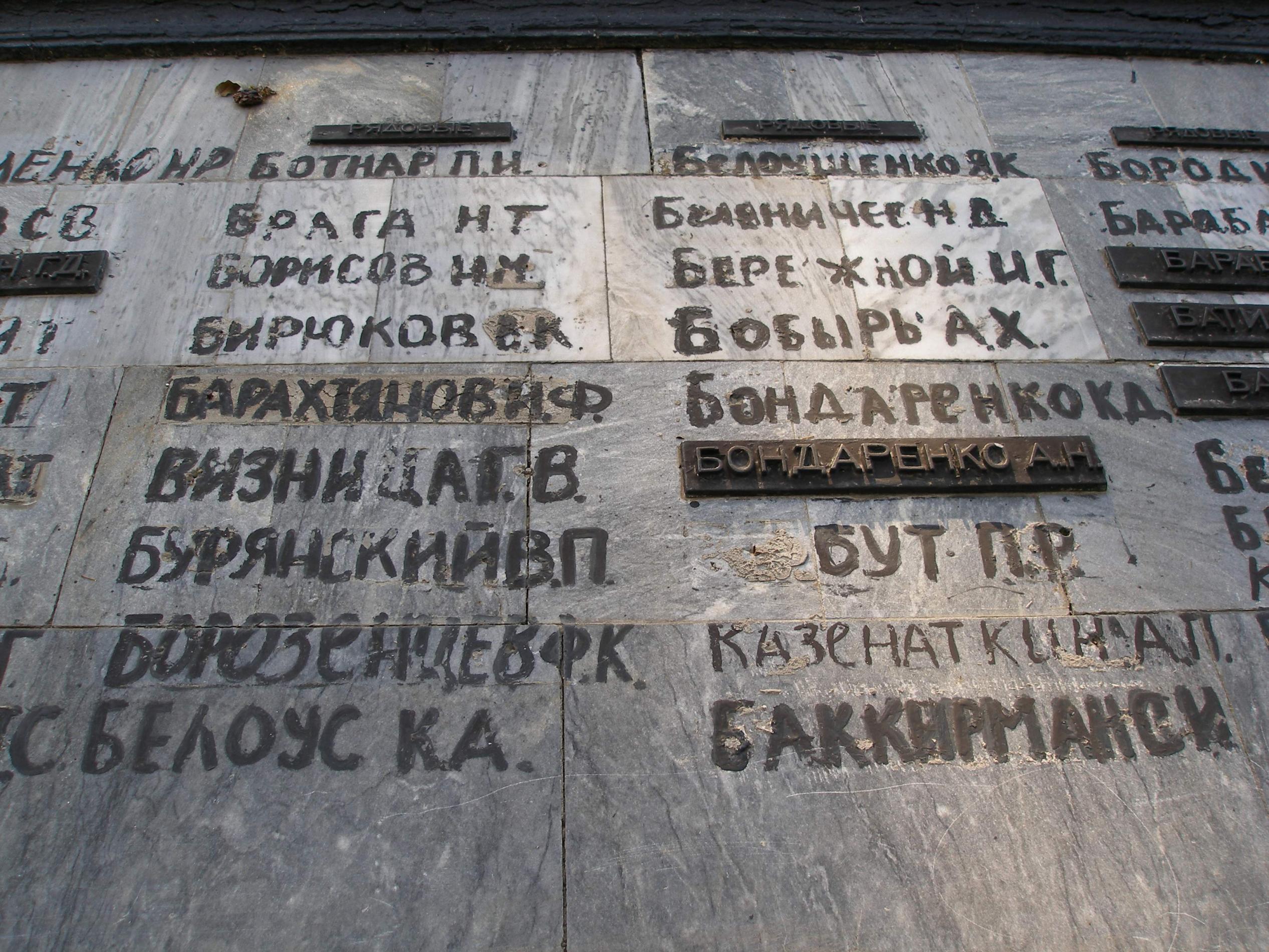 Братская могила Воинов ВОВ - с. Суворово (Аранчи)