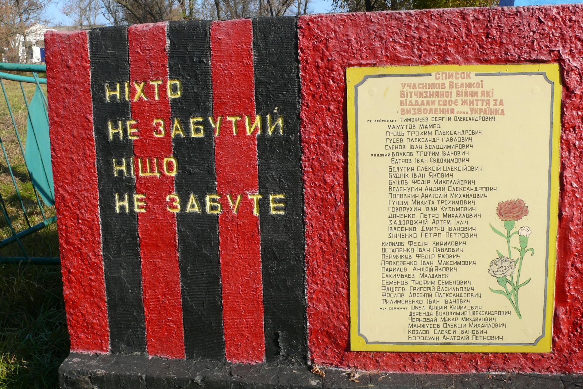 Малинский район, село Украинка