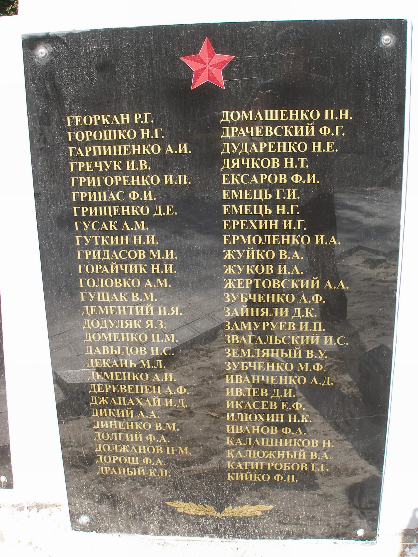 Братская могила Воинов ВОВ - с. Новое Мелитопольского района Запорожской области
