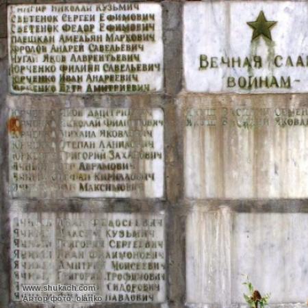 Братская могила в с. Черныш Черниговского района