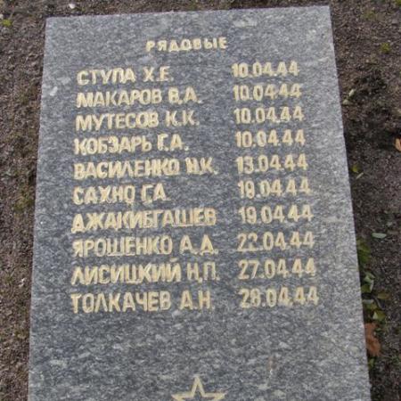 Воинское кладбище в парке им. 40-летия освобождения Днепропетровска