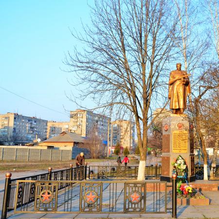Братская могила в г. Александрия Кировоградской обл.