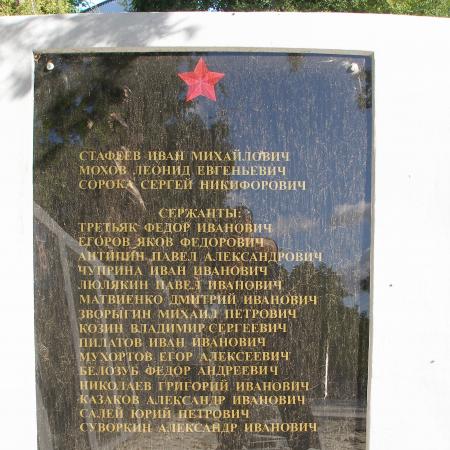 Братская могила Воинов ВОВ - с. Новое Мелитопольского района