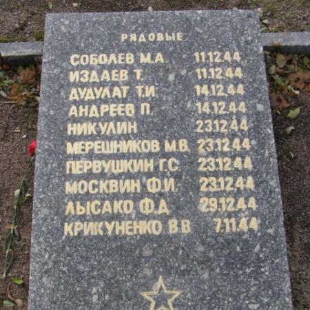 Воинское кладбище в парке им. 40-летия освобождения Днепропетровска