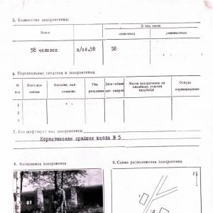 Братская могила у школы в г. Коростень 