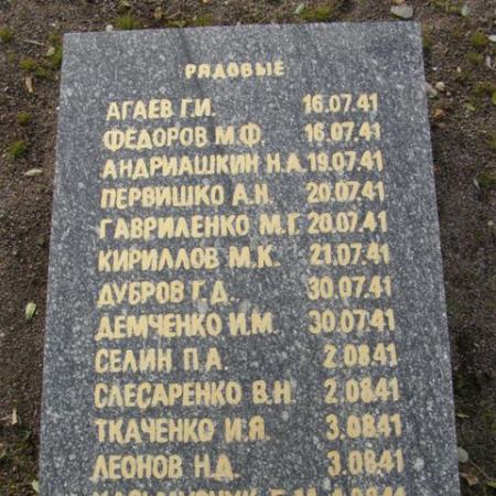 Воинское кладбище в парке им. 40-летия освобождения Днепропетровска