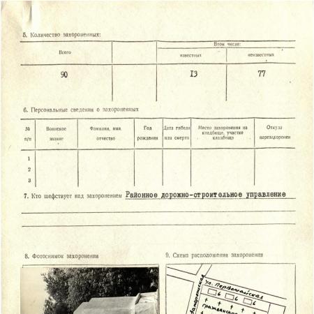 Братская могила на Кучугурном кладбище в пгт. Васильковка