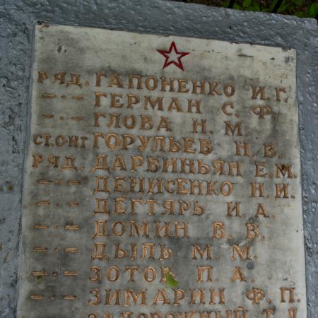 Братская могила на кладбище в с. Синяк Вышгородского района