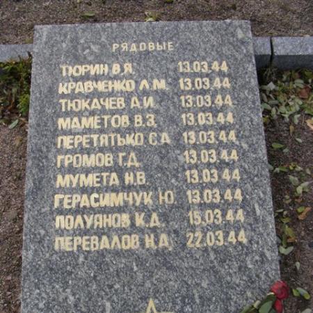 Воинское кладбище в парке им. 40-летия освобождения Днепропетровска