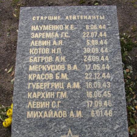 Воинское кладбище в парке им. 40-летия освобождения Днепропетровска