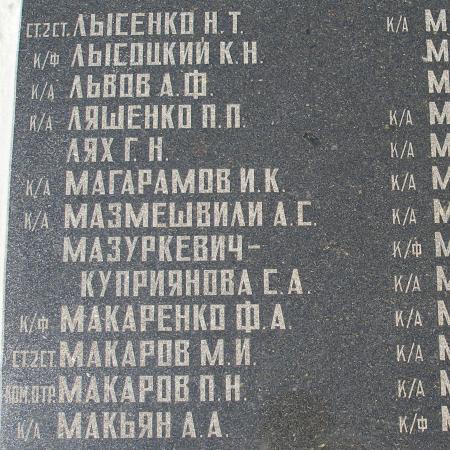 Братское кладбище защитников Севастополя 1941-1944 гг., ул. Пожарова, городское кладбище