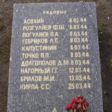 Воинское кладбище в парке им. 40-летия освобождения Днепропетровска