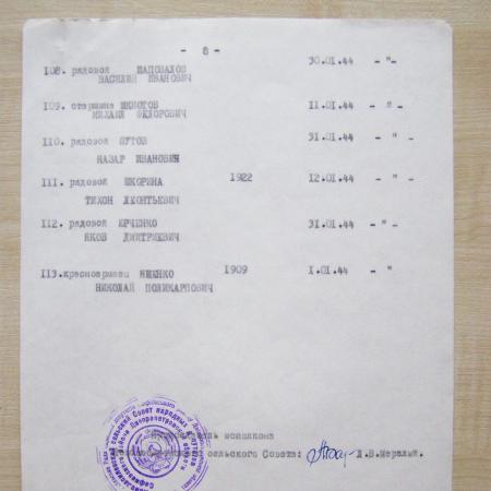 Братская могила в с. Базавлучек Софиевского района