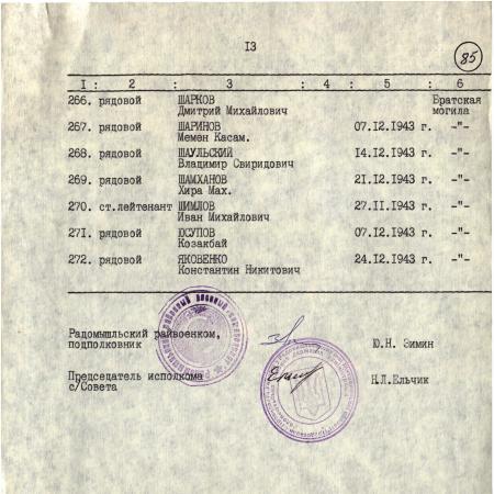 Братская могила в с. Раковичи Радомышльского района