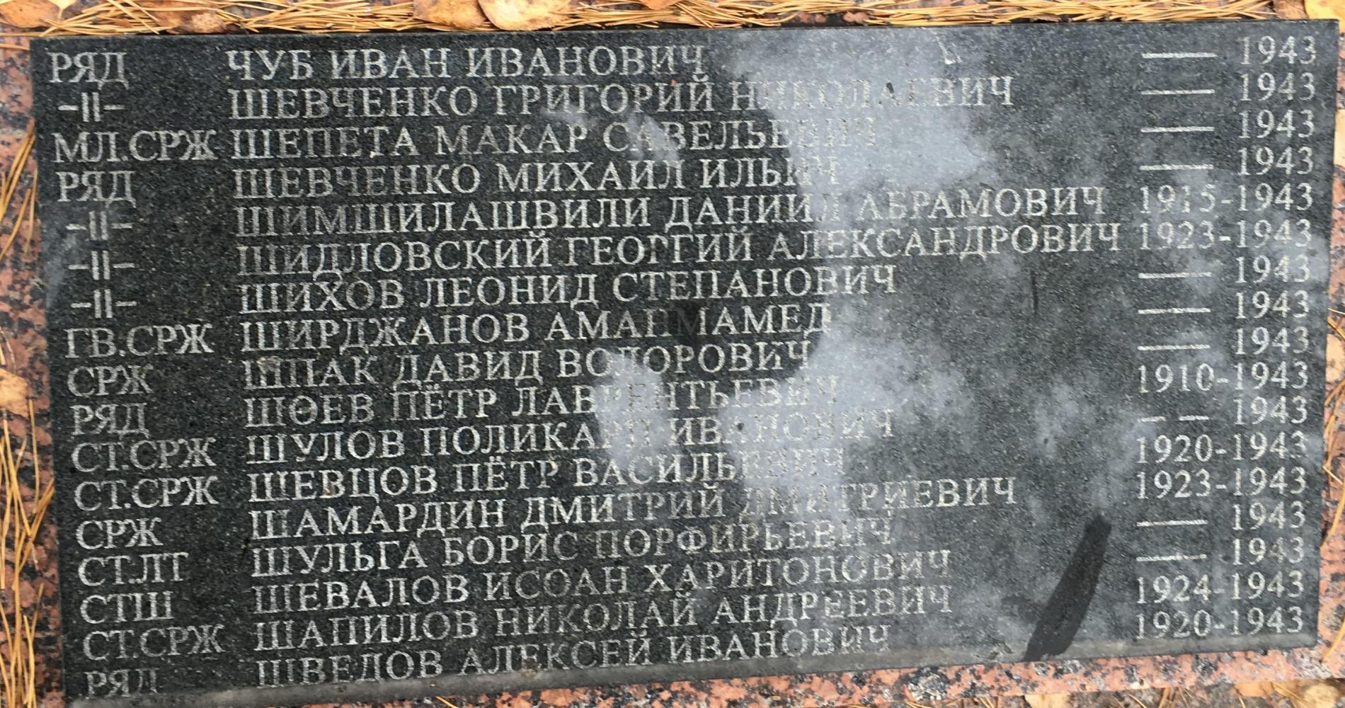 Братская могила в с. Пилява Вышгородского района