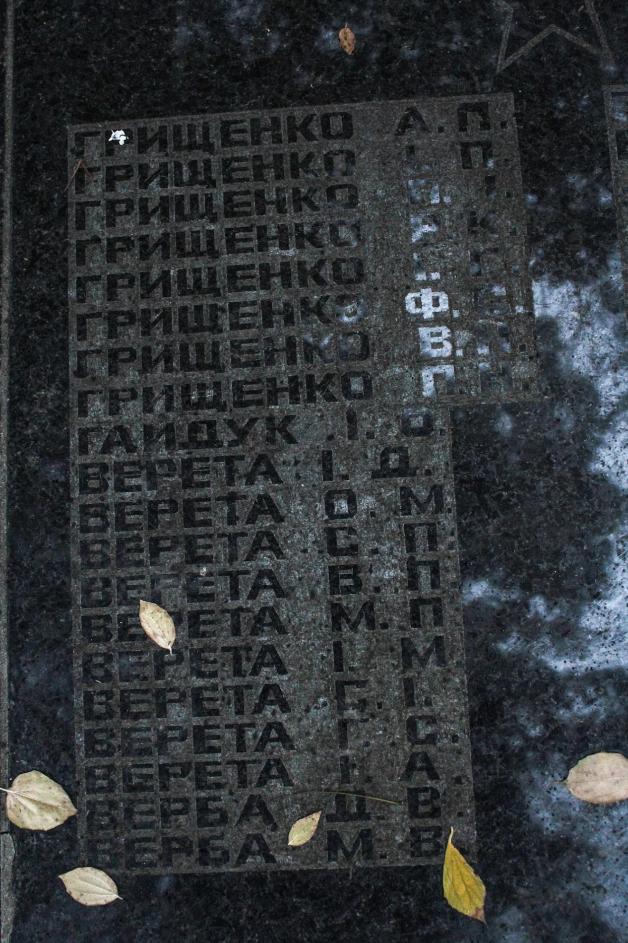 Братская могила в с. Страхолесье Иванковского района