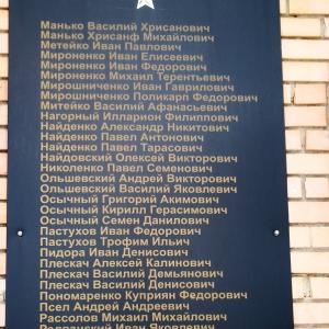 Братская могила в с. Константиновка Марьинского района