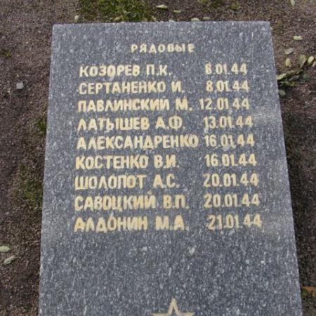 Воинское кладбище в парке им. 40-летия освобождения Днепропетровска