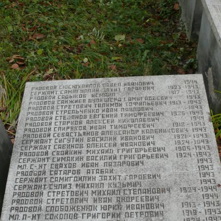 с. Чоповичи, братское воинское захоронение